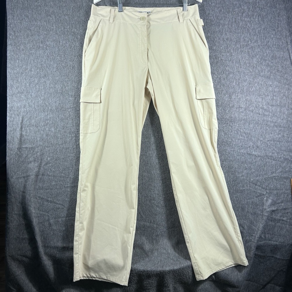 Pendleton Womens Tech Cargo Pants SZ 14 Polyester Golf Hiking Gorpcore HighRise